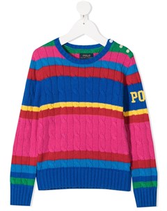 Джемпер в стиле колор блок Ralph lauren kids