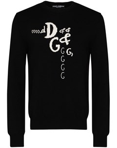 Джемпер с логотипом Dolce&gabbana