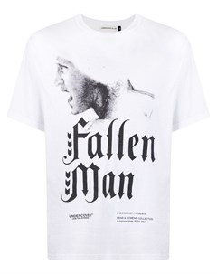 Футболка с принтом Fallen Man Undercover