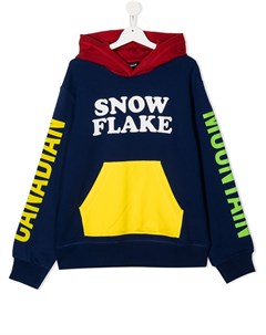 Худи Snow Flake со вставками Dsquared2 kids