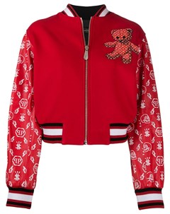 Куртка бомбер Teddy Bear с логотипом Philipp plein