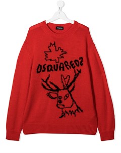 Джемпер с круглым вырезом Dsquared2 kids