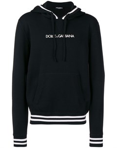 Худи с вышитым логотипом Dolce&gabbana