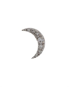 Серьга Moon из розового золота с бриллиантами Kismet by milka