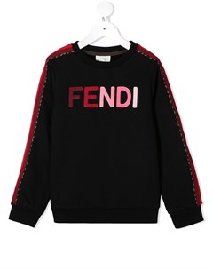 Толстовка с логотипом Fendi kids