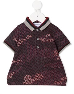 Рубашка поло с логотипом Emporio armani kids