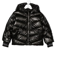 Пуховик с логотипом Givenchy kids