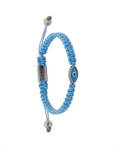 Плетеный браслет Evil Eye Nialaya jewelry