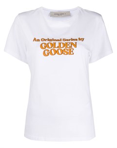 Футболка с логотипом Golden goose