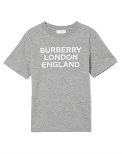 Футболка с логотипом Burberry kids