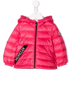 Пуховик с логотипом Moncler enfant