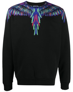 Толстовка с принтом Wings Marcelo burlon county of milan