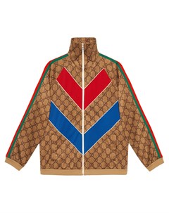 Трикотажная куртка с узором GG Gucci