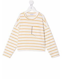 Полосатая футболка Brunello cucinelli kids