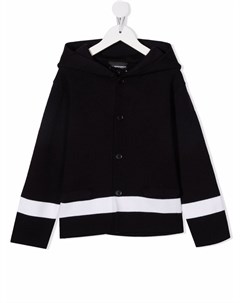 Кардиган с капюшоном Emporio armani kids