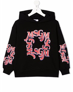 Худи с логотипом Msgm kids