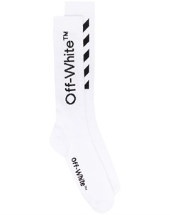 Носки с диагональными полосками Off-white