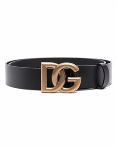 Ремень с пряжкой логотипом Dolce&gabbana