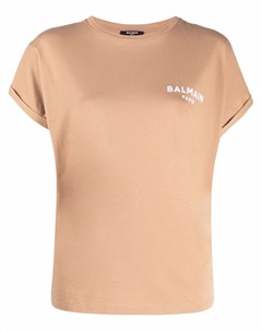 Футболка с логотипом Balmain