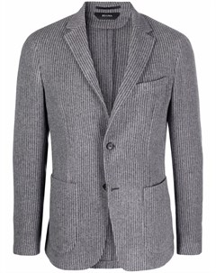 Вельветовый однобортный пиджак Z zegna