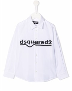 Рубашка с логотипом Dsquared2 kids