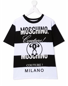 Футболка с графичным принтом Moschino kids