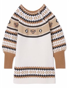 Платье Thomas Bear с узором Burberry kids