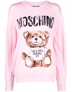 Джемпер с принтом Teddy Bear Moschino