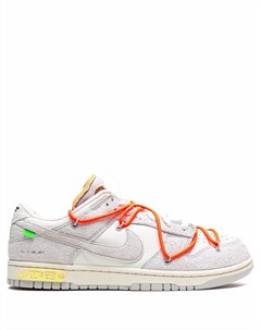 Кроссовки Dunk Low Lot 11 of 50 из коллаборации с Off White Nike