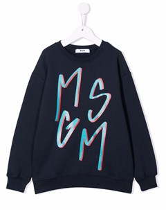 Толстовка с логотипом Msgm kids