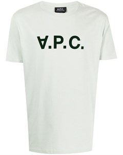 Футболка с логотипом A.p.c.