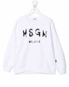 Толстовка с логотипом Msgm kids