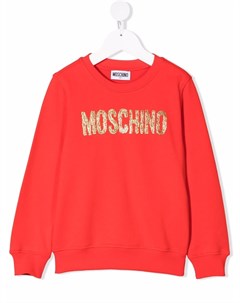 Толстовка с логотипом Moschino kids