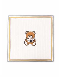 Одеяло Teddy Bear фактурной вязки Moschino kids