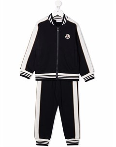 Спортивный костюм с контрастными полосками Moncler enfant