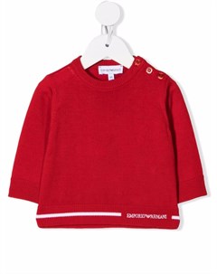 Свитер с логотипом Emporio armani kids