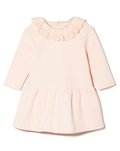 Платье с длинными рукавами и оборками Chloé kids