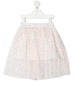 Юбка из тюля с вышивкой Stella mccartney kids