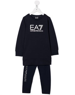 Спортивный костюм с логотипом Emporio armani kids