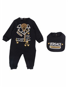 Комбинезон для новорожденного с принтом Medusa Versace kids