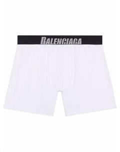 Боксеры с логотипом на поясе Balenciaga