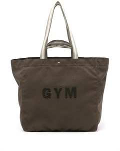 Сумка тоут с принтом Gym Anya hindmarch