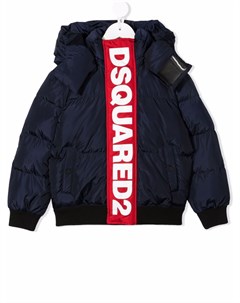 Пуховик с логотипом Dsquared2 kids