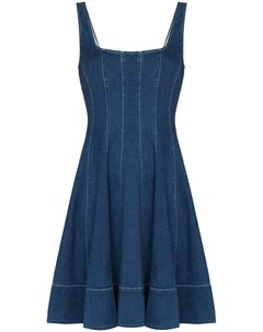 Джинсовое платье мини Wells Staud