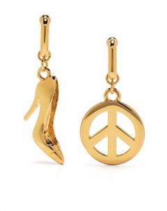 Серьги Peace and Shoes Moschino