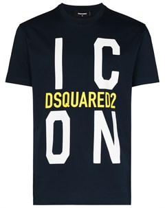 Футболка с принтом Icon Dsquared2