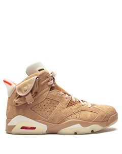 Кроссовки Air 6 Retro Travis Scott British Khaki Jordan