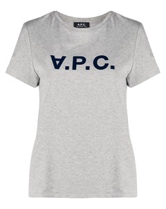 Футболка с логотипом A.p.c.