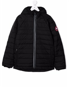 Пуховик с логотипом Canada goose kids