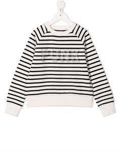 Джемпер в полоску с надписью Zadig & voltaire kids